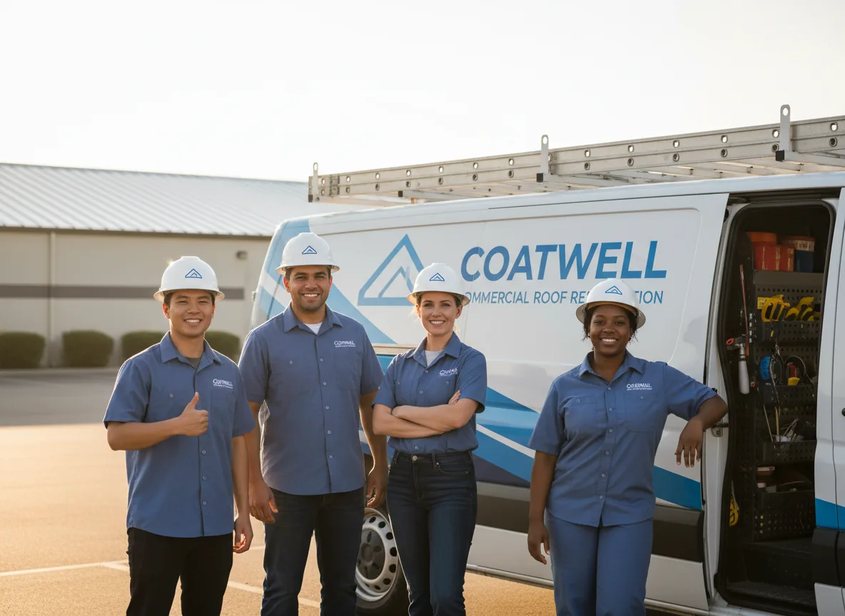 Commercial roof coating company in Homer, MI